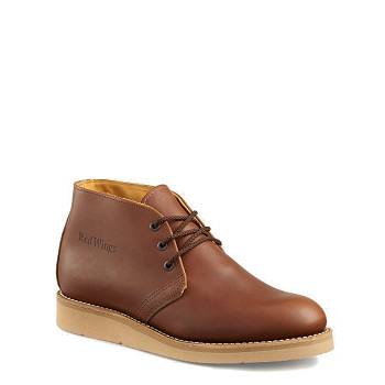 Red Wing Férfi Traction Tred Chukka Soft Toe Munkavédelmi Bakancs Barna